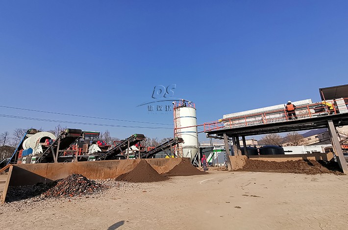 污染土壤修復現場