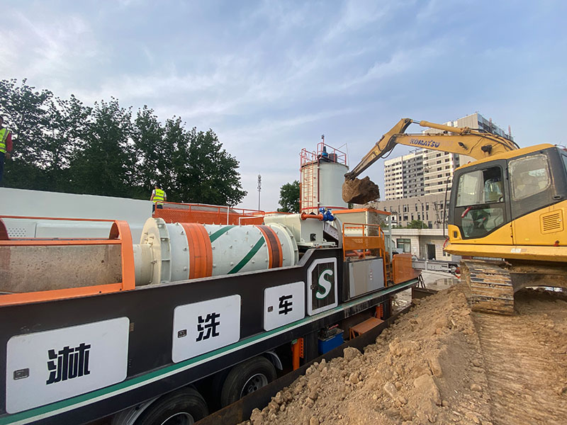 北京某土壤移動淋洗修復項目